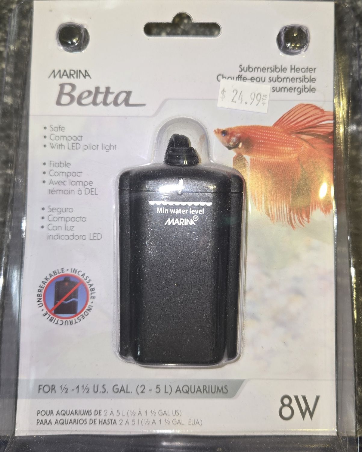 Marina Betta Heater 8W