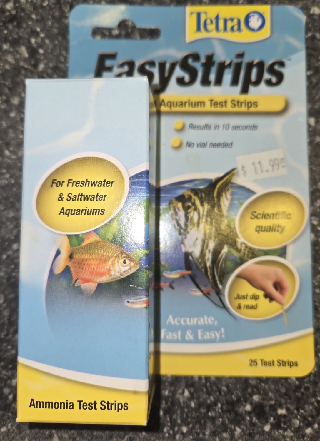 Tetra Easy Strips Ammonia Test 25pk