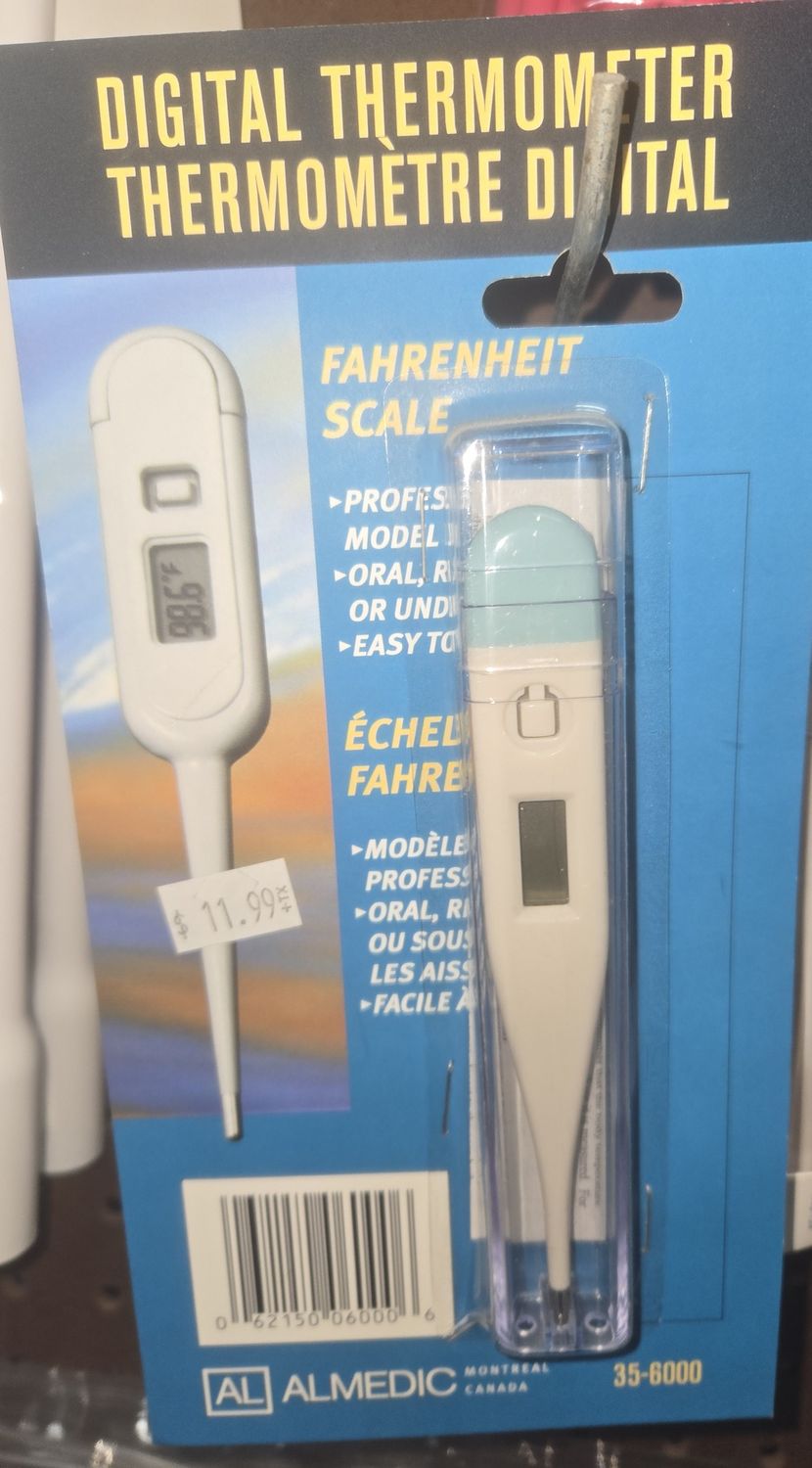 Digital Thermometer in Fahrenheit