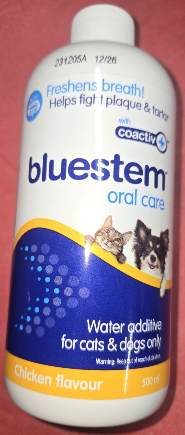 Bluestem Oral Care Water Additive Ckn Flavour