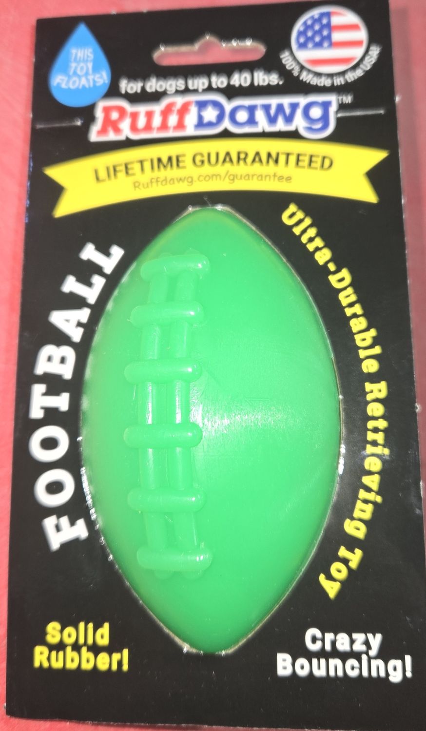 Ruff Dawg Indestructable Football S-M