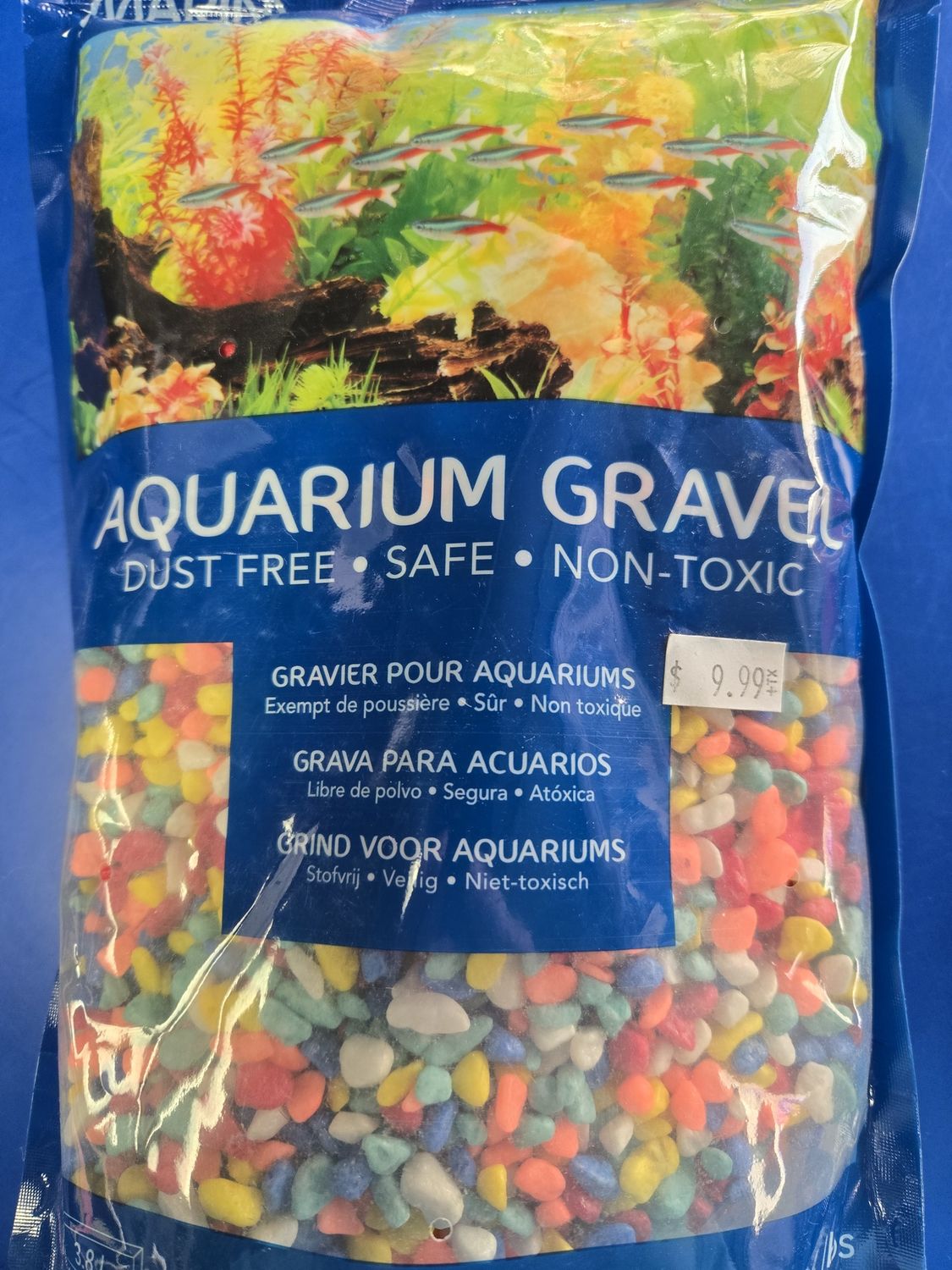 Marina Gravel 2kg rainbow