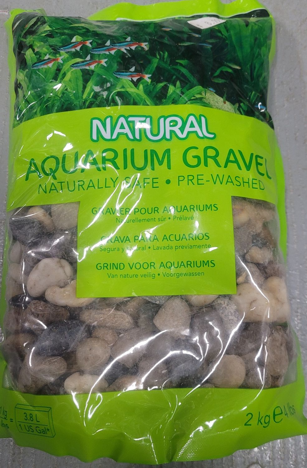 Marina Gravel 2kg beach pebble