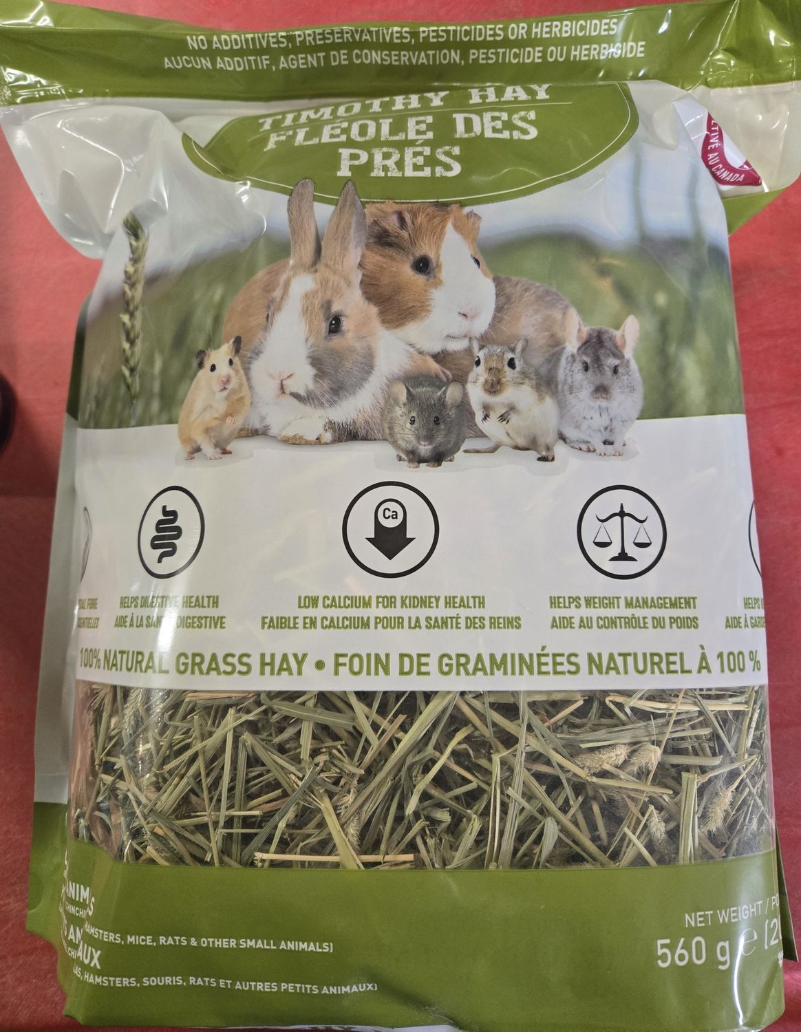 Living World Timothy Hay 560g