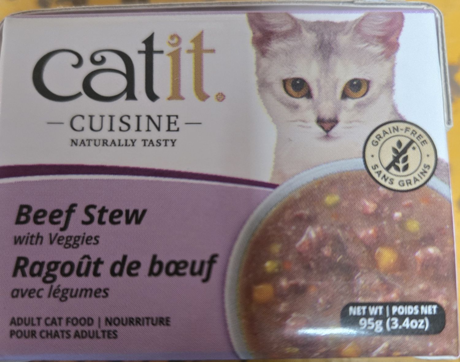 CatIt Cuisine Beef Stew w/Veg 95g