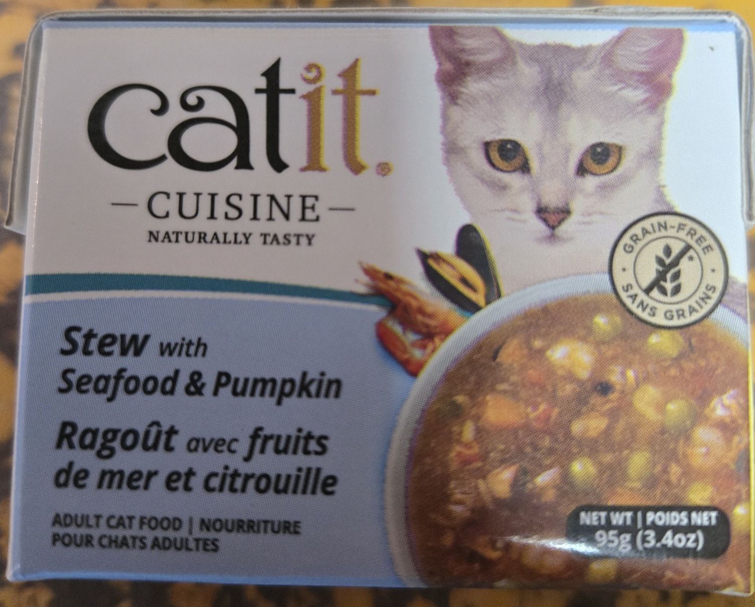 CatIt Cuisine Seafood Stew Tuna/Pumpkin 95g