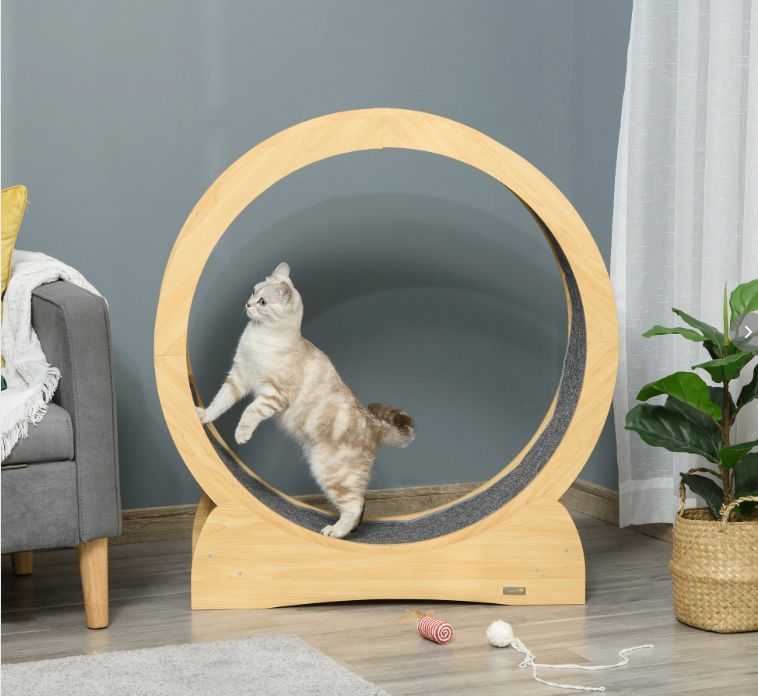 PawHut Cat Running Wheel