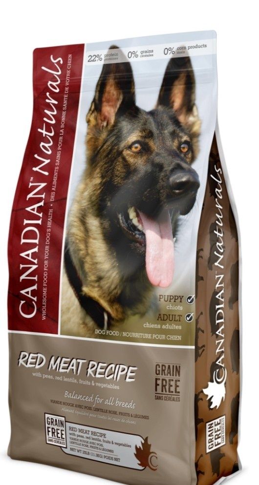 Canadian Naturals Grain Free Red Meat 25Lb