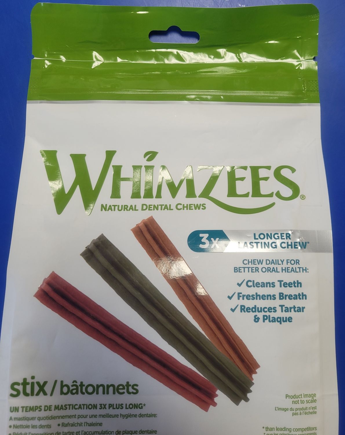 Whimzees Stix Lg- Resealable Bag