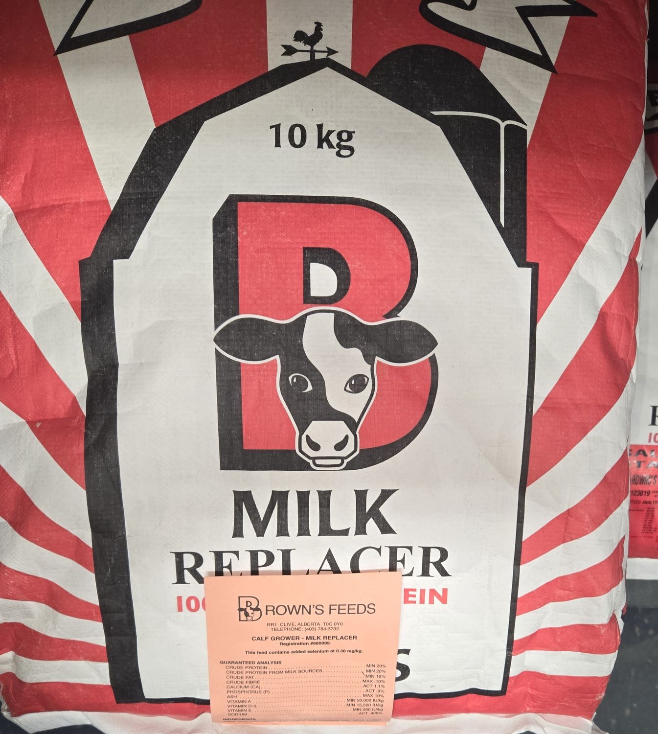 Browns Calf Milk Grower 10kg