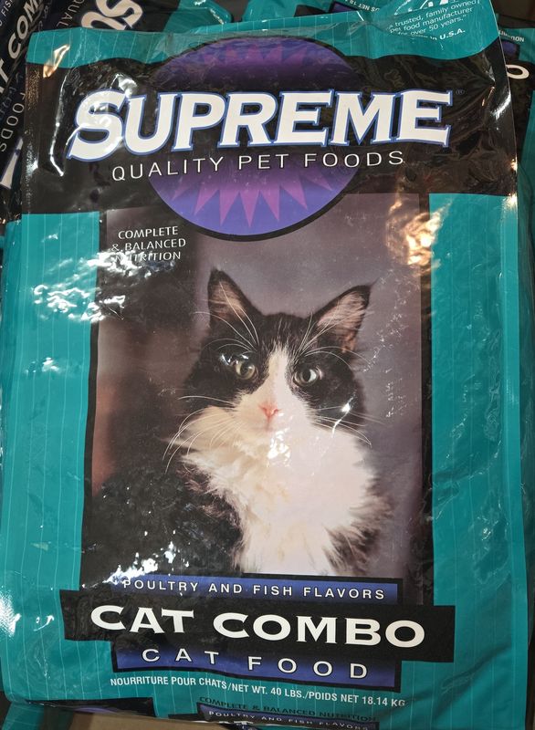 Supreme Cat Combo Cat Food 40LB
