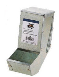 Galvinized Feeder w/Lid 7&quot;