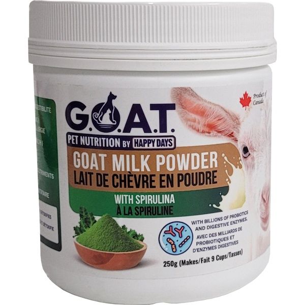 Goat Milk Powder with Spirulina