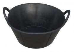 Rubber Feed Pan w/Handles 3gal