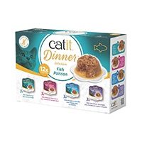 CatIt Dinner Fish Multipack 12x75g