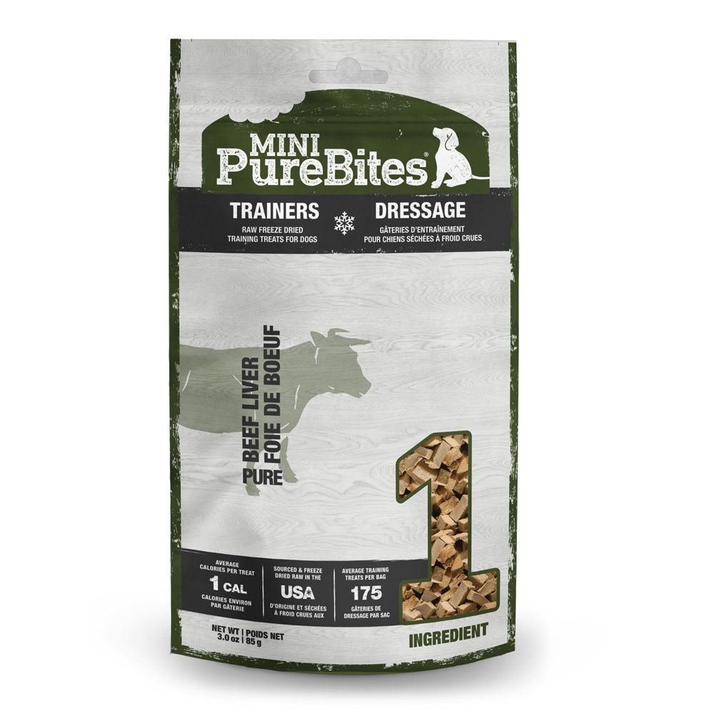 PureBites Mini Trainers Beef Liver size8
