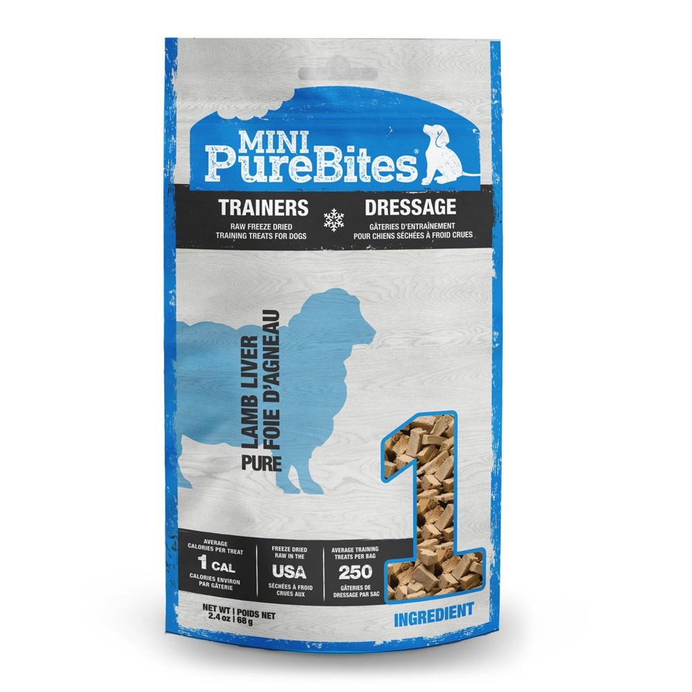PureBites Mini Trainers Lamb Liver size6