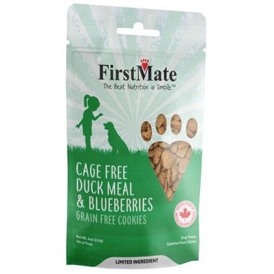 First Mate Duck &amp; Blueberry Treat 8oz