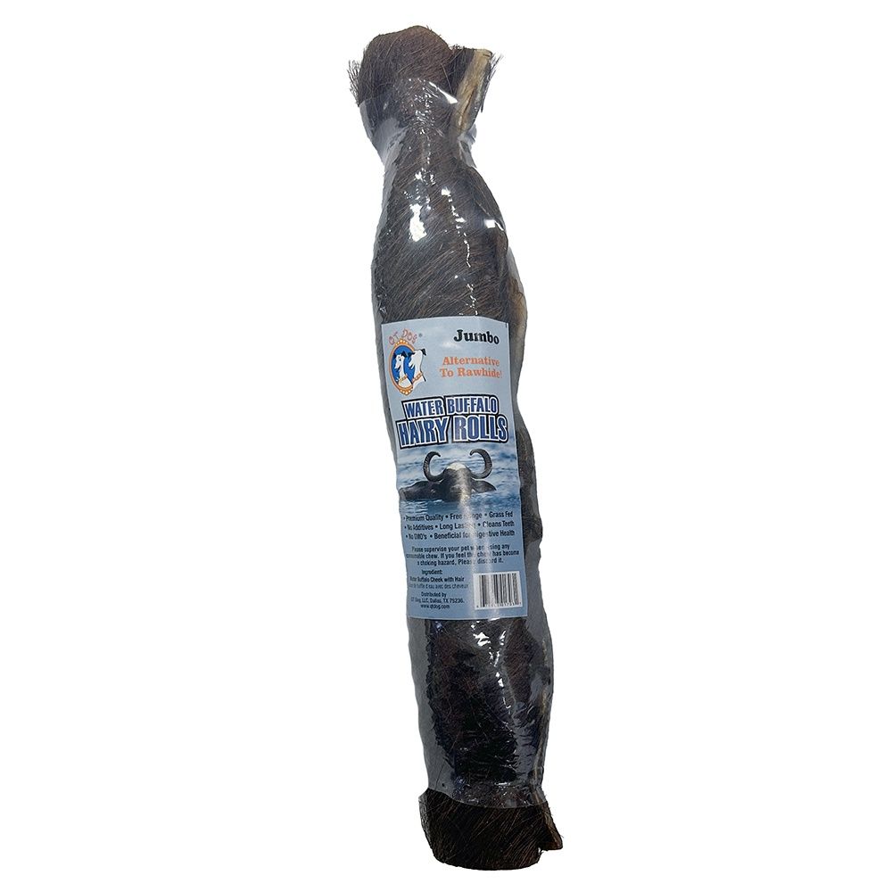 QT Dog Water Buffalo Cheek Rolls