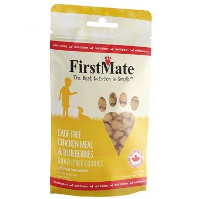 First Mate Chicken &amp; Blueberry Biscut Dog Treat 8oz