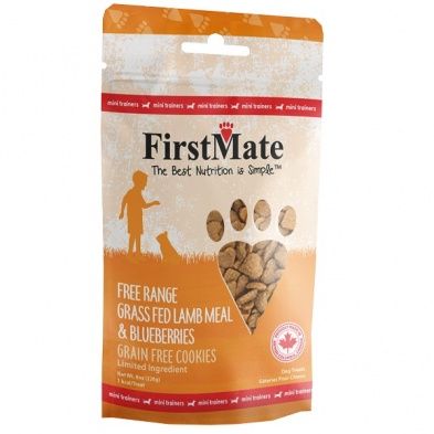 First Mate Lamb &amp; Blueberry Biscut Dog Treat 8oz