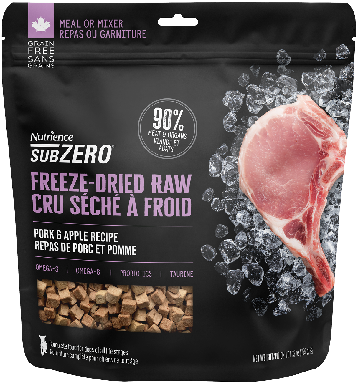 Nutrience SZ Freeze Dried Pork &amp; Apple 113g