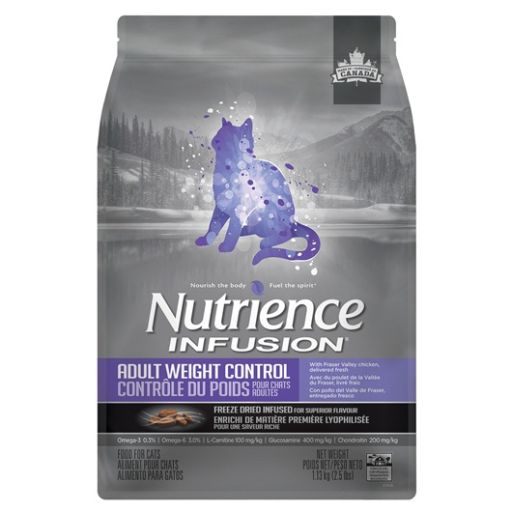 Nutrience Infusion Healthy Weight Chicken Cat Dry Food - 11 lbs