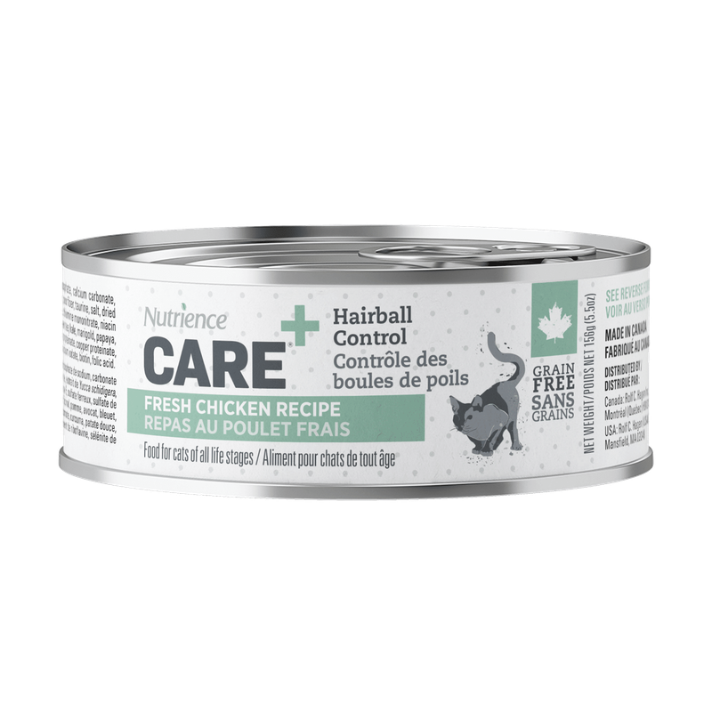 Nutrience Care Hairball Control Cat 156g