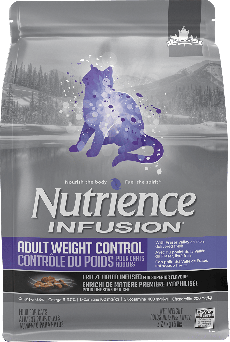 Nutrience Infusion Cat Weight Control 2.27kg