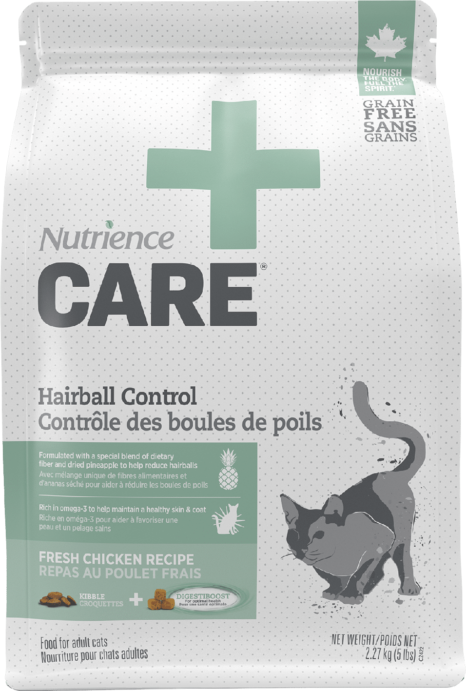 Nutrience Care Hairball Control Food 5kg