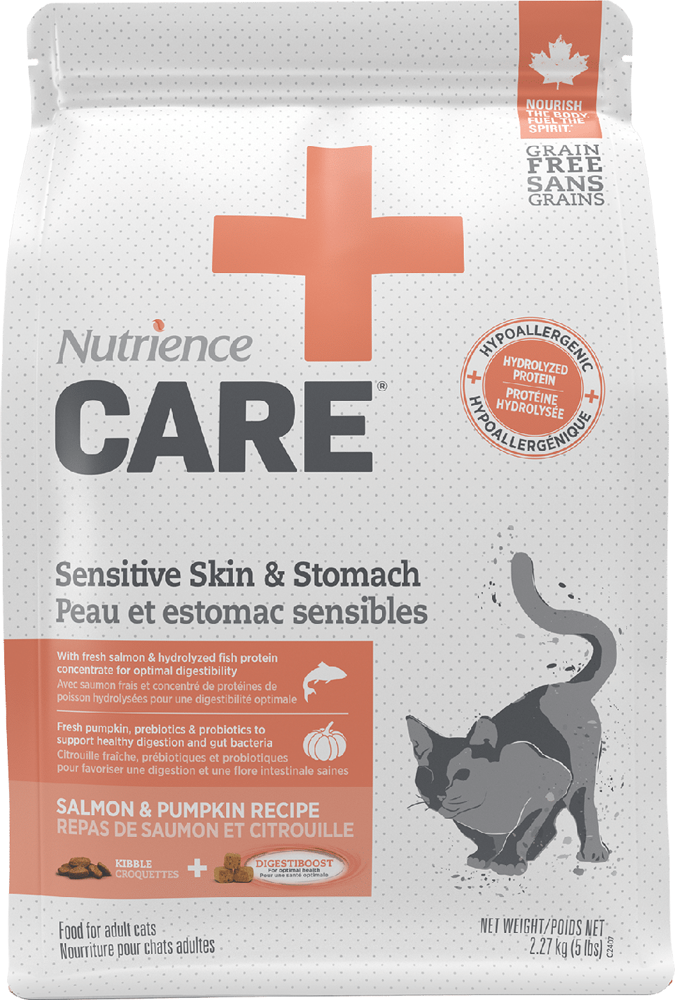 Nutrience Care Sensitive Skin &amp; Stomach Cat 5kg