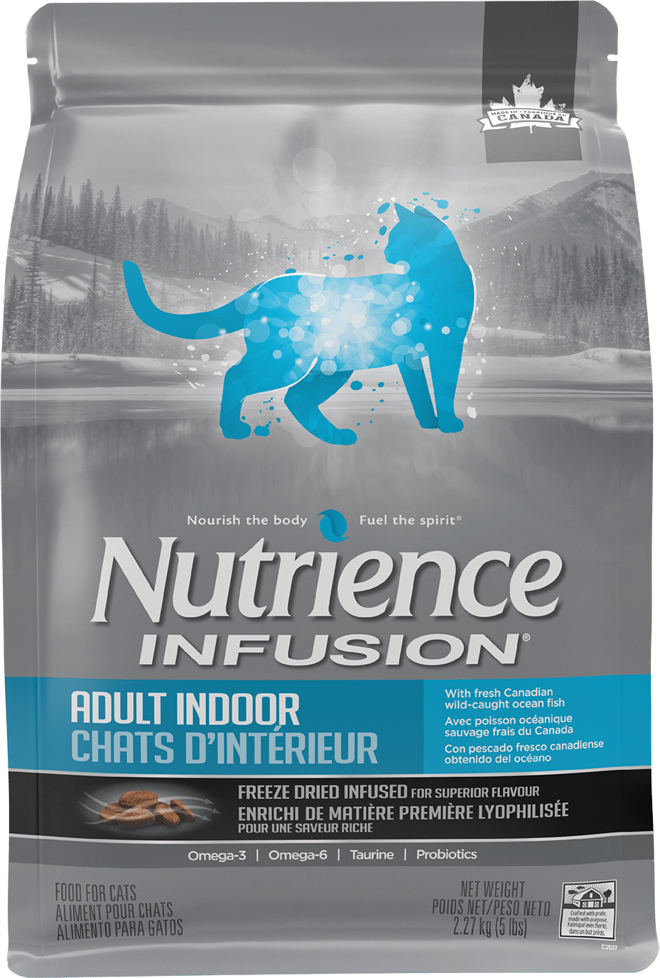 Nutrience Infusion Adult Indoor Cat Fish 5kg