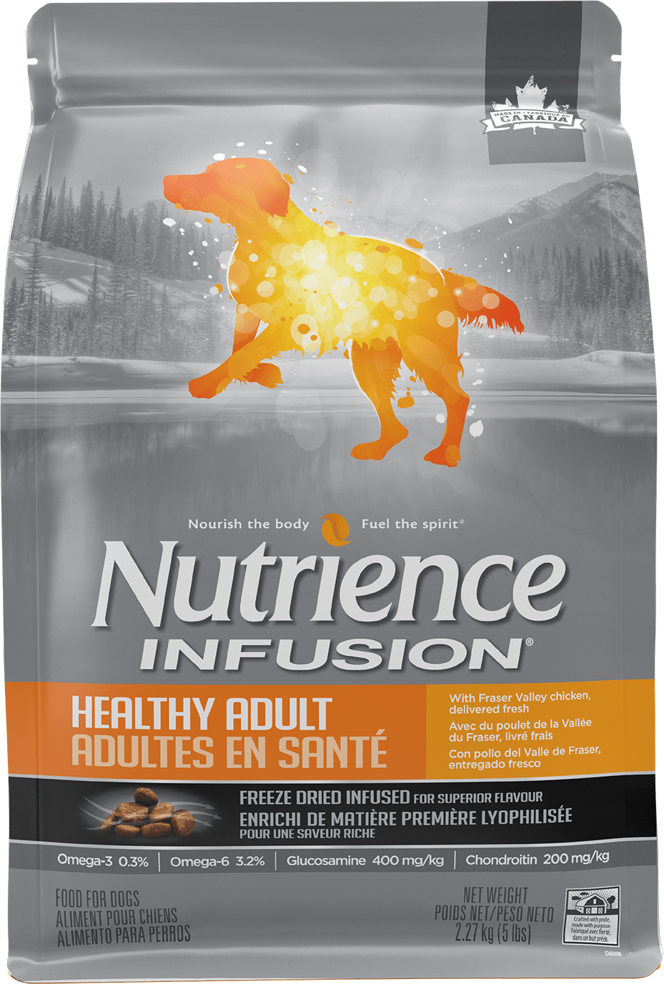 Nutrience Infusion Healthy Adult Dog Ckn 2.27kg