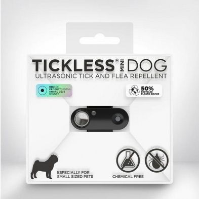Tickless Pet Mini Rechargable Black