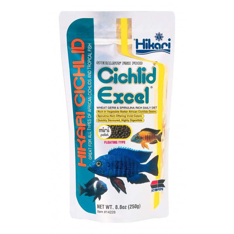 Hikari Cichlid Excel Mini pellet 8.8oz