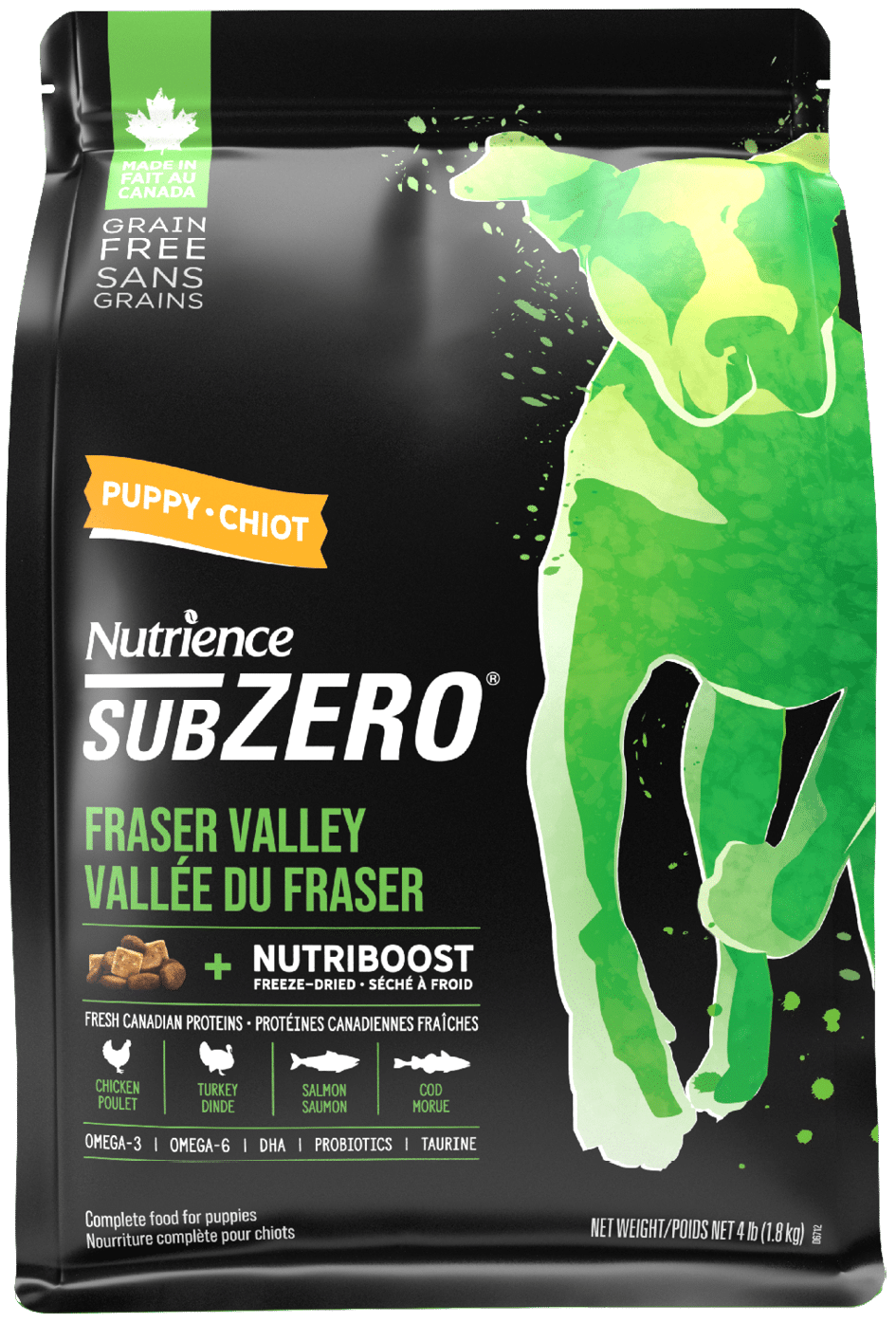Nutrience Sub Zero FV Healthy Puppy 1.8kg