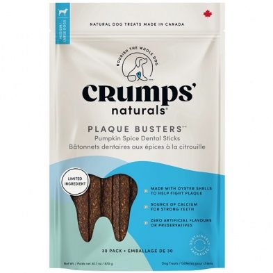 Crumps Plaque Buster 7" Pumpkin 30pk