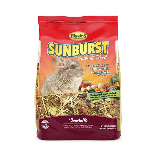 Sunburst Chinchilla Food 3lb