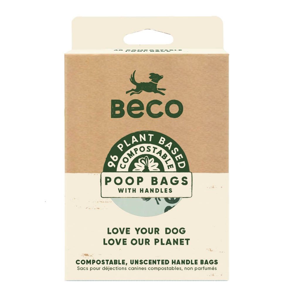 Beco Bags Compostable w/Handles 96bags