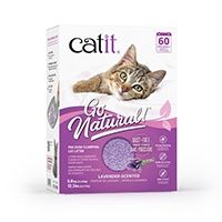 Catit Go Natural! Pea Husk Cat Litter Lavender  5.6kg