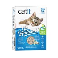 Catit Go Natural! Pea Husk Mix Multi-Cat Clumping Litter Vanilla 6.4 kg