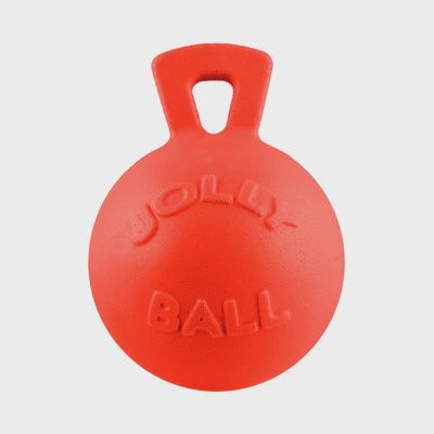 8&quot; Tug N Toss Jolly Ball orange