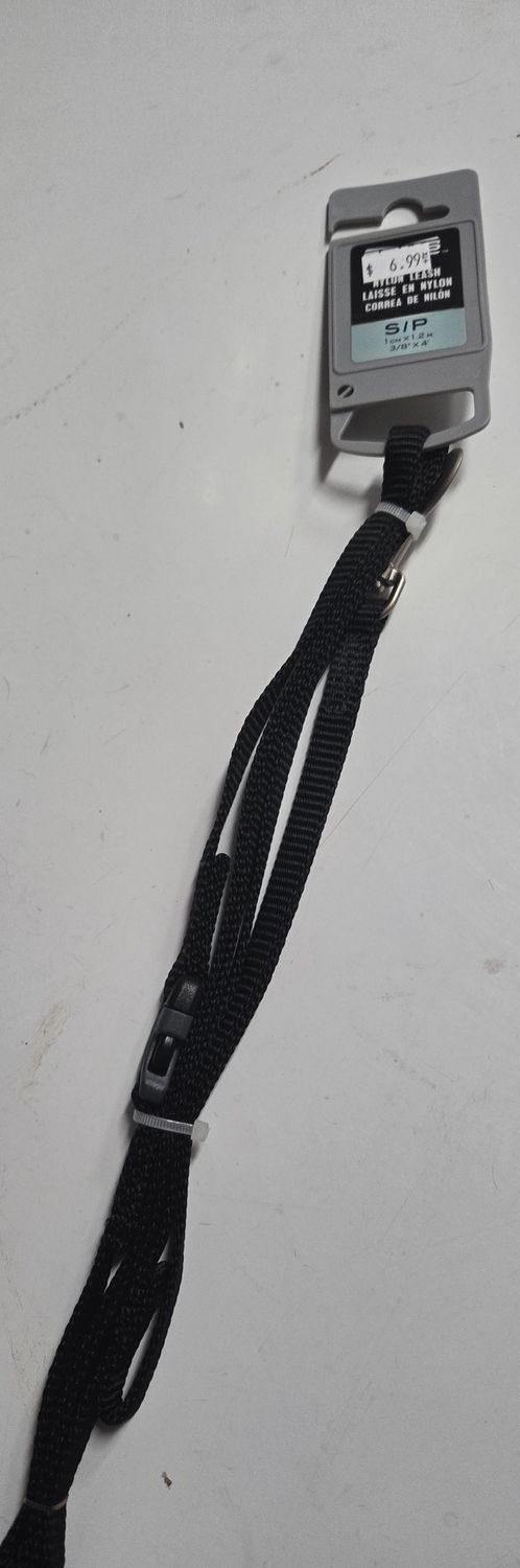 Zues Nylon Lead small Black