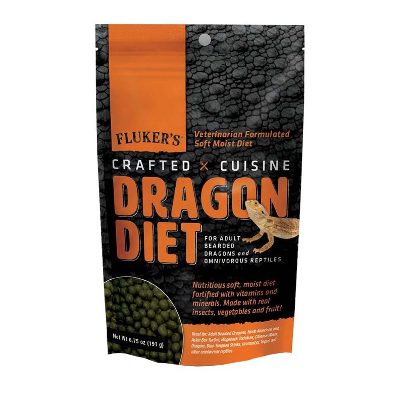 Flukers Crafted Cuisine Adult Bearded Dragon Diet 6.75oz