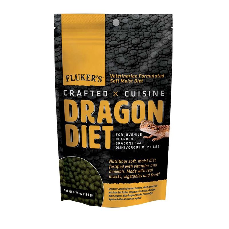 Flukers Crafted Cuisine Juvenile Bearded Dragon Diet 6.75oz