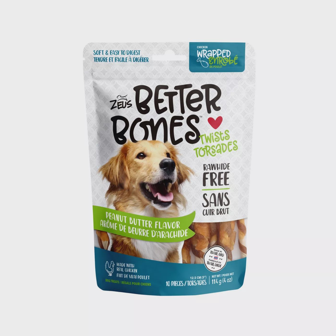 Zeus Better Bones PntBtr 7.5cm 12pk