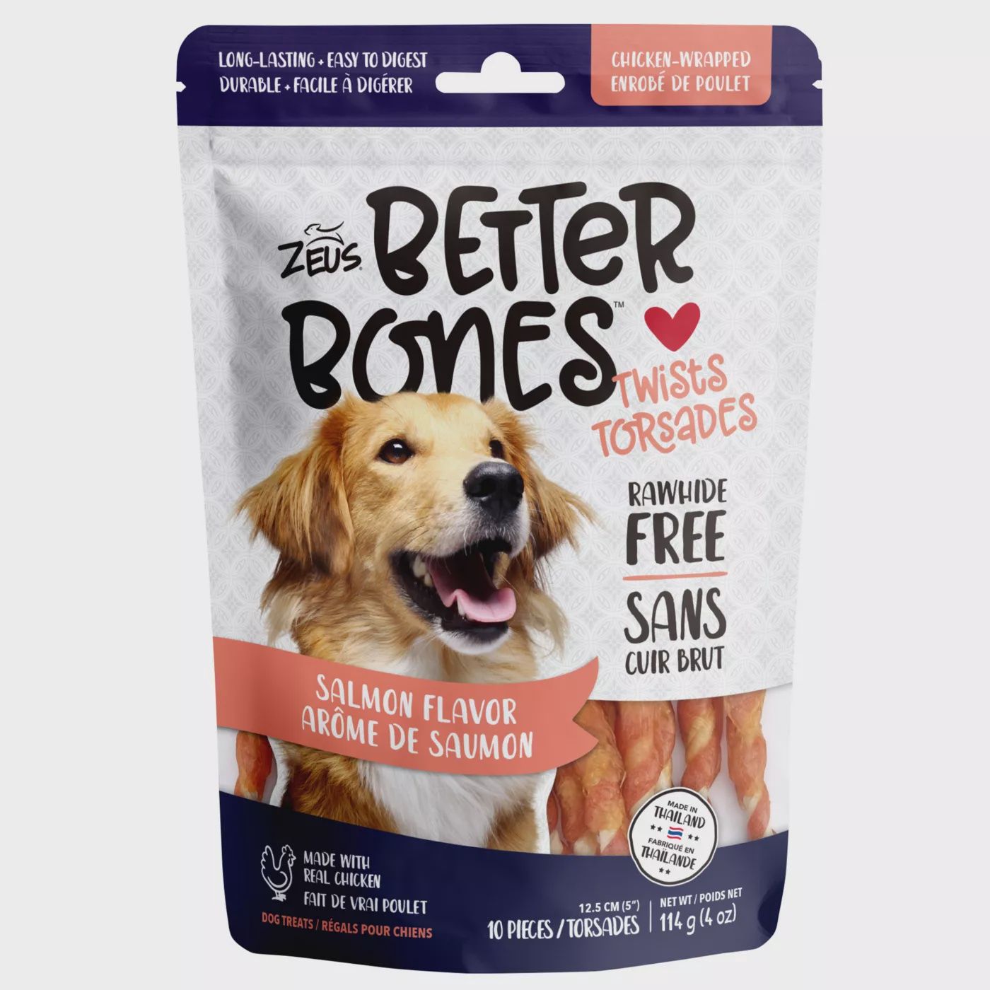 Zeus Better Bones Salmon 7.5cm 12pk