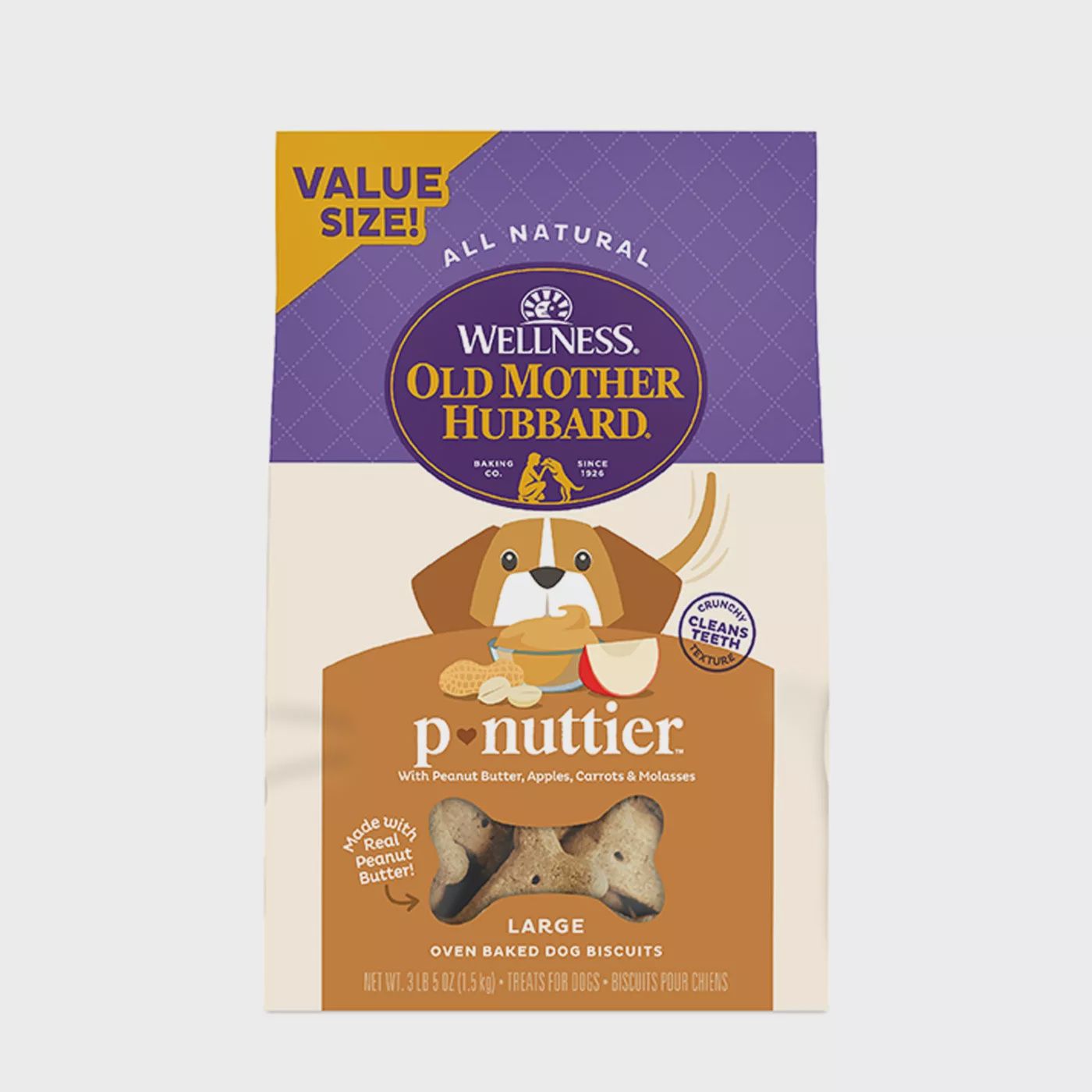Old Mother Hubbard Classic Oven Baked P&#39;Nuttier small 20oz
