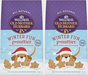 OMH Winter Fun P. Nuttier Dog Biscuits