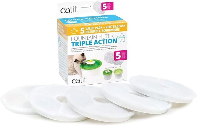Cat It 2.0 Triple Action Fountain Filter 5pk